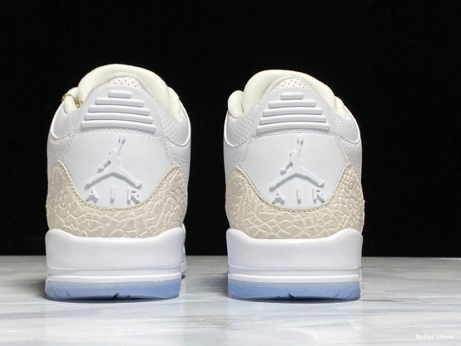 Bmlin 136064-111 3 Air Triple Retro White Jordan 0723